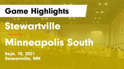 Stewartville  vs Minneapolis South  Game Highlights - Sept. 10, 2021