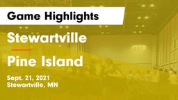 Stewartville  vs Pine Island  Game Highlights - Sept. 21, 2021