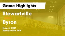 Stewartville  vs Byron  Game Highlights - Nov. 3, 2021