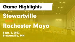 Stewartville  vs Rochester Mayo  Game Highlights - Sept. 6, 2022