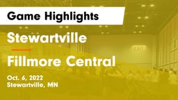 Stewartville  vs Fillmore Central  Game Highlights - Oct. 6, 2022