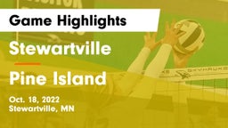 Stewartville  vs Pine Island  Game Highlights - Oct. 18, 2022