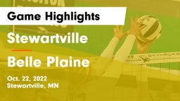 Stewartville  vs Belle Plaine  Game Highlights - Oct. 22, 2022