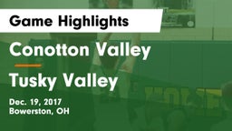 Conotton Valley  vs Tusky Valley  Game Highlights - Dec. 19, 2017