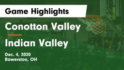 Conotton Valley  vs Indian Valley  Game Highlights - Dec. 4, 2020