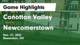 Conotton Valley  vs Newcomerstown  Game Highlights - Dec. 21, 2022
