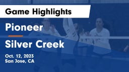 Pioneer  vs Silver Creek  Game Highlights - Oct. 12, 2023