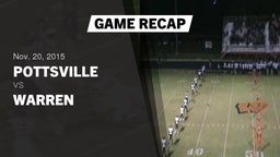 Recap: Pottsville  vs. Warren  2015