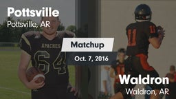 Matchup: Pottsville High vs. Waldron  2016
