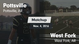 Matchup: Pottsville High vs. West Fork  2016