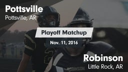 Matchup: Pottsville High vs. Robinson  2016