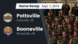 Recap: Pottsville  vs. Booneville  2018