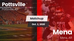 Matchup: Pottsville High vs. Mena  2020