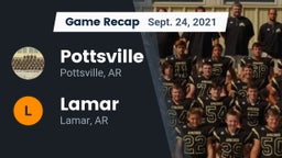 Recap: Pottsville  vs. Lamar  2021