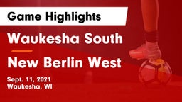 Waukesha South  vs New Berlin West  Game Highlights - Sept. 11, 2021