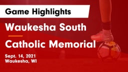 Waukesha South  vs Catholic Memorial Game Highlights - Sept. 14, 2021