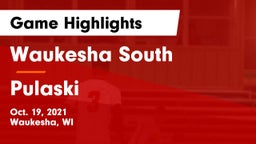 Waukesha South  vs Pulaski Game Highlights - Oct. 19, 2021