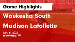 Waukesha South  vs Madison Lafollette Game Highlights - Oct. 8, 2022