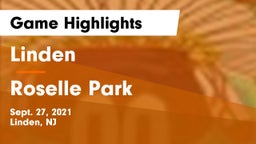 Linden  vs Roselle Park  Game Highlights - Sept. 27, 2021