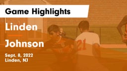 Linden  vs Johnson  Game Highlights - Sept. 8, 2022