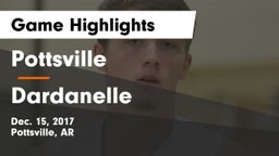 Pottsville  vs Dardanelle Game Highlights - Dec. 15, 2017
