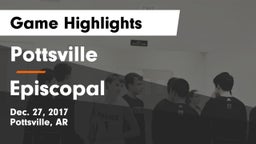 Pottsville  vs Episcopal  Game Highlights - Dec. 27, 2017