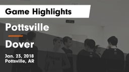 Pottsville  vs Dover Game Highlights - Jan. 23, 2018