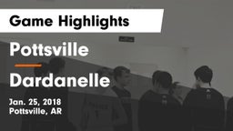 Pottsville  vs Dardanelle  Game Highlights - Jan. 25, 2018