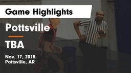 Pottsville  vs TBA Game Highlights - Nov. 17, 2018