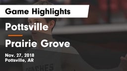 Pottsville  vs Prairie Grove  Game Highlights - Nov. 27, 2018