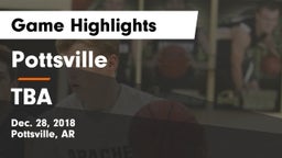 Pottsville  vs TBA Game Highlights - Dec. 28, 2018