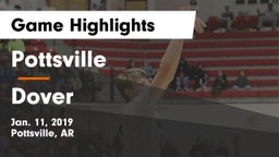 Pottsville  vs Dover Game Highlights - Jan. 11, 2019