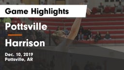 Pottsville  vs Harrison  Game Highlights - Dec. 10, 2019