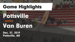 Pottsville  vs Van Buren  Game Highlights - Dec. 27, 2019