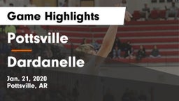 Pottsville  vs Dardanelle  Game Highlights - Jan. 21, 2020