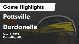 Pottsville  vs Dardanelle  Game Highlights - Jan. 5, 2021