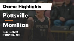 Pottsville  vs Morrilton  Game Highlights - Feb. 5, 2021