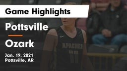 Pottsville  vs Ozark  Game Highlights - Jan. 19, 2021