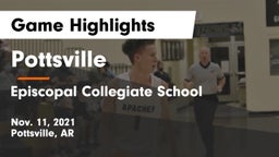 Pottsville  vs Episcopal Collegiate School Game Highlights - Nov. 11, 2021