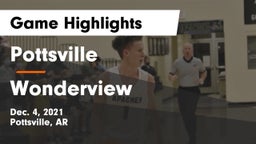 Pottsville  vs Wonderview  Game Highlights - Dec. 4, 2021