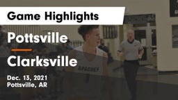 Pottsville  vs Clarksville  Game Highlights - Dec. 13, 2021