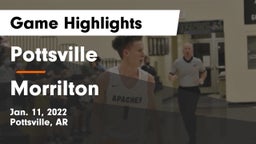 Pottsville  vs Morrilton  Game Highlights - Jan. 11, 2022