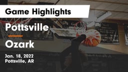 Pottsville  vs Ozark  Game Highlights - Jan. 18, 2022