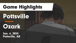 Pottsville  vs Ozark  Game Highlights - Jan. 6, 2024
