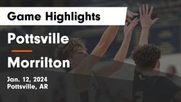 Pottsville  vs Morrilton  Game Highlights - Jan. 12, 2024