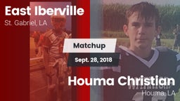 Matchup: East Iberville vs. Houma Christian  2018