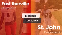 Matchup: East Iberville vs. St. John  2019