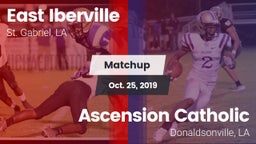 Matchup: East Iberville vs. Ascension Catholic  2019