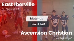 Matchup: East Iberville vs. Ascension Christian  2019