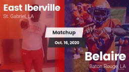 Matchup: East Iberville vs. Belaire  2020